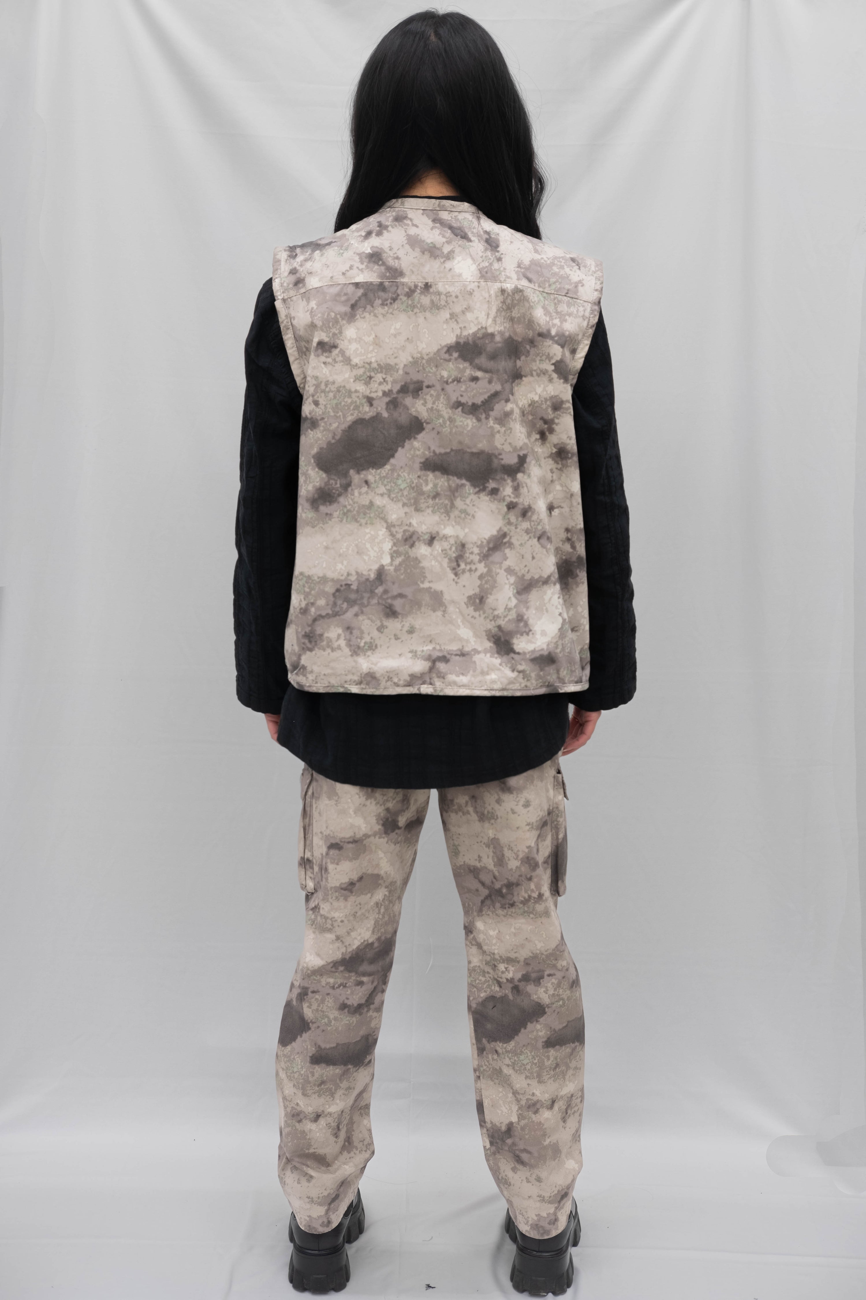 CAMOUFLAGE VEST - "CLOUDY SKY"