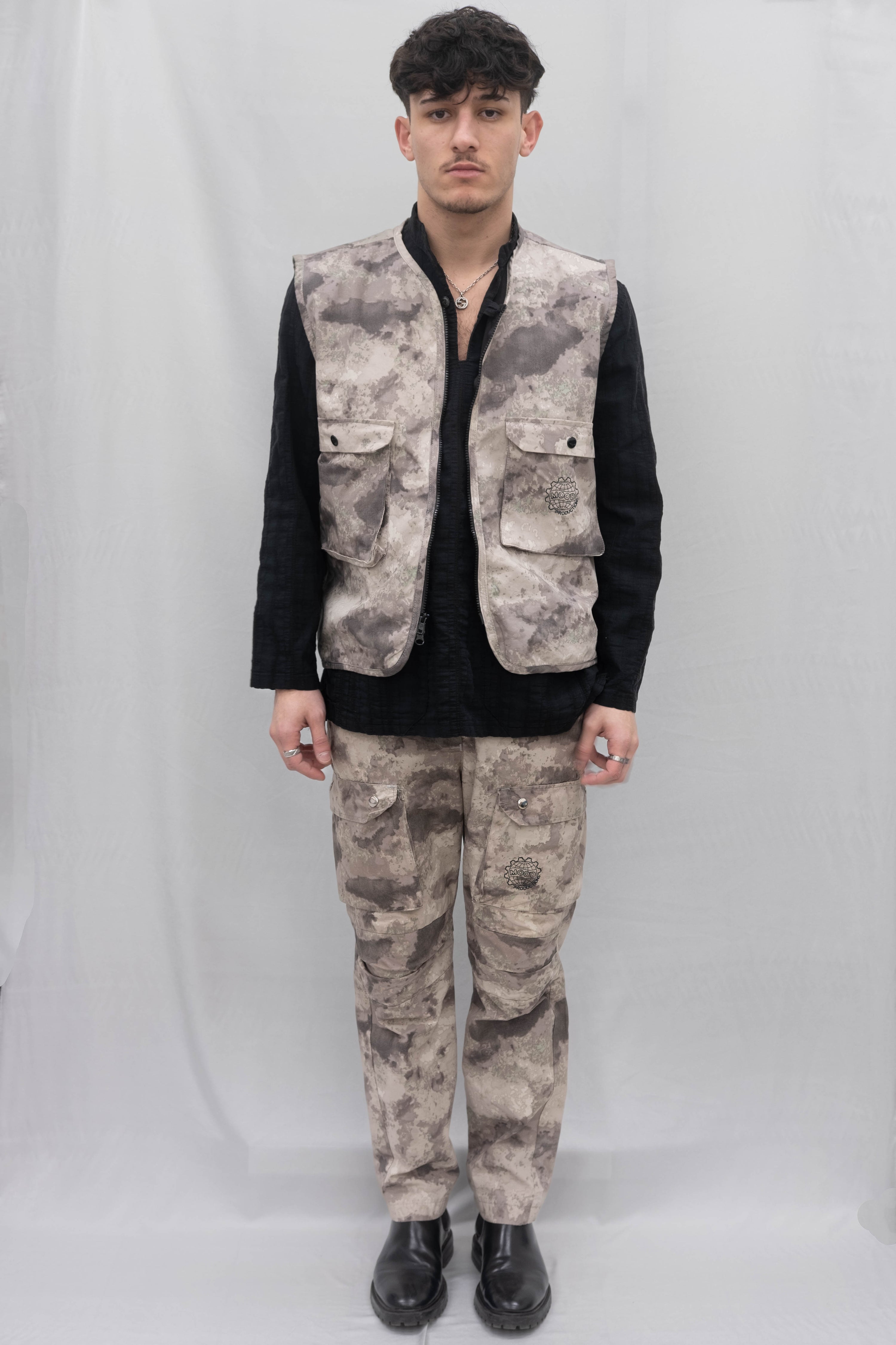 CAMOUFLAGE PANT - "CLOUDY SKY"